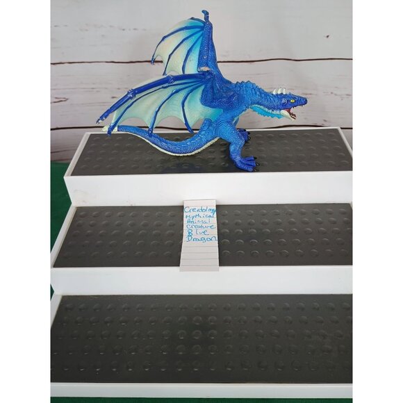 Creatology Mythical Animal Creature Blue Dragon Toy‎ - Picture 3 of 5